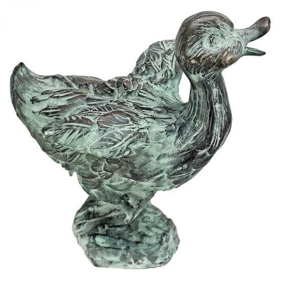 Design Toscano Dancing Bronze Duck