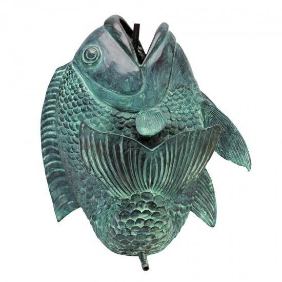 Design Toscano Large Dancing Asian Fish