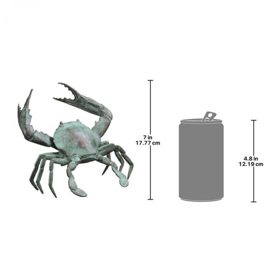 Design Toscano Medium Bronze Crab