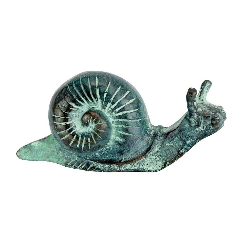 Design Toscano Small Bronze Snail