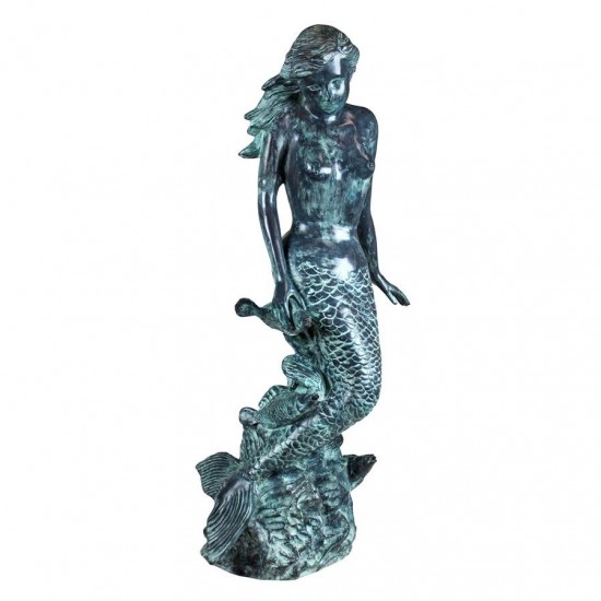 Design Toscano Goddess Of The Sea Mermaid Bronze