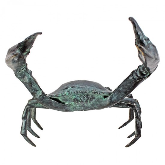 Design Toscano Large Bronze Crab