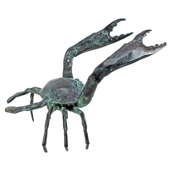 Design Toscano Large Bronze Crab