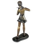 Design Toscano Estate Size Young Violinist Bronze