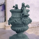 Design Toscano Large Duval Cupid Urn Ups