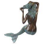 Design Toscano Medium Isle Of Capri Bronze Mermaid