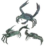 Design Toscano Set Of 3 Crabs