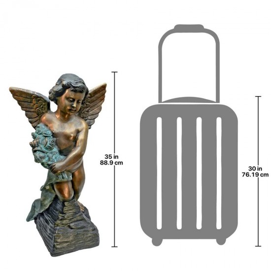 Design Toscano Memorial Bronze Angel