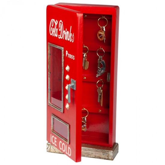 Design Toscano 1950S Retro Cola Pop Machine Key Cabinet