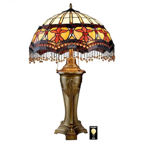 Design Toscano Victorian Parlor Table Lamp