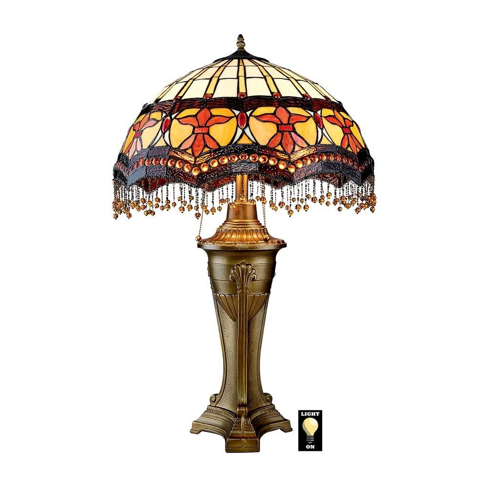 Design Toscano Victorian Parlor Table Lamp