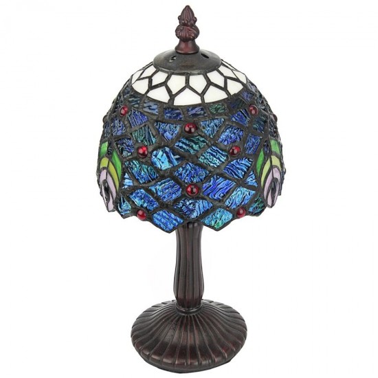 Design Toscano Ravishing Peacock Petite Table Lamp