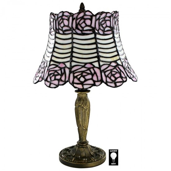 Design Toscano Parisian Folies Stained Glass Lamp