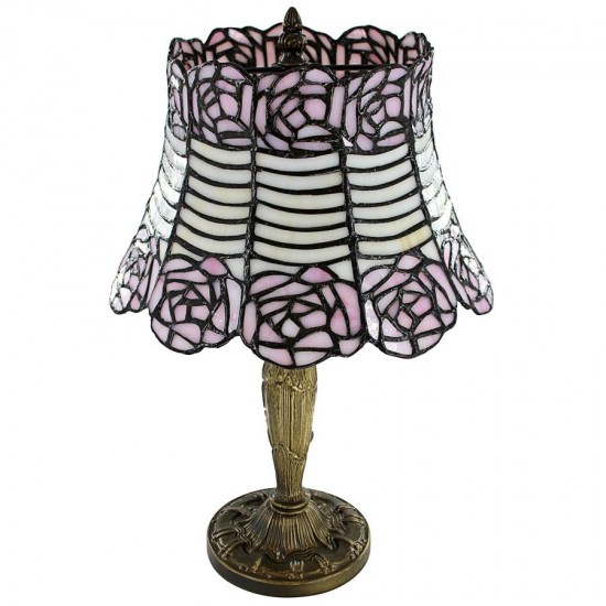Design Toscano Parisian Folies Stained Glass Lamp
