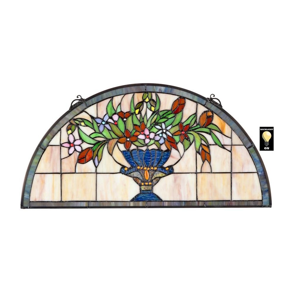 Design Toscano Titchfield Abbey Demi Lune Window