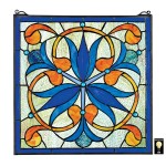 Design Toscano Mokara Orchid Trefoil Window