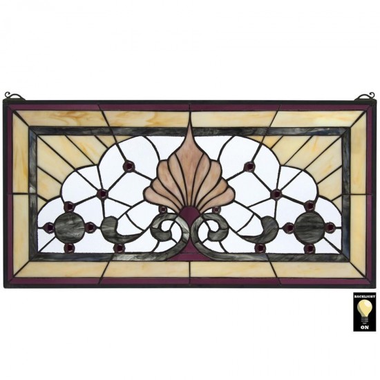 Design Toscano Victoria Lane Stained Glass Window