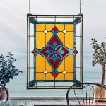 Design Toscano St Katherines Row Stained Glass Window