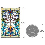 Design Toscano Bonifacio Stained Glass Window