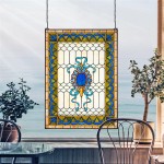 Design Toscano Cranbrook Terrace Stained Glass Window