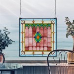 Design Toscano Craftsman Stained Glass Window