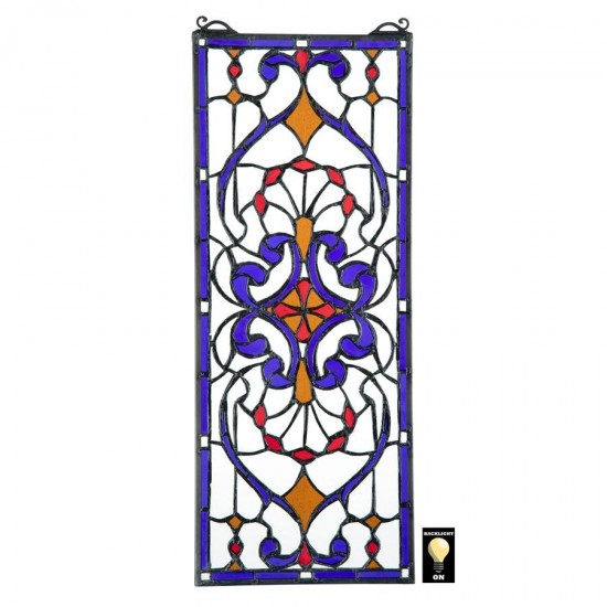 Design Toscano Hyde Street Stained Glass Window