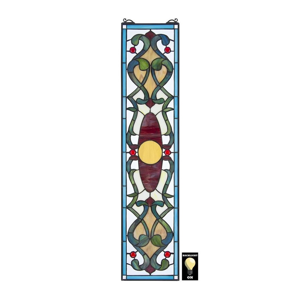 Design Toscano Westbourne Place Stained Glass Window