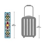 Design Toscano Westbourne Place Stained Glass Window