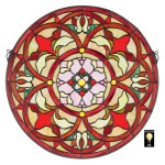 Design Toscano Baroque Floral Medallion Window