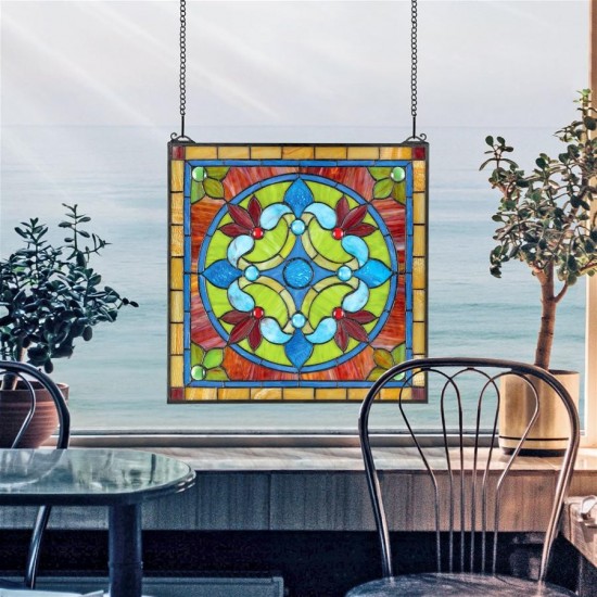 Design Toscano Casino Palais Stained Glass Window