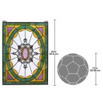 Design Toscano Monte Carlo Stained Glass Window