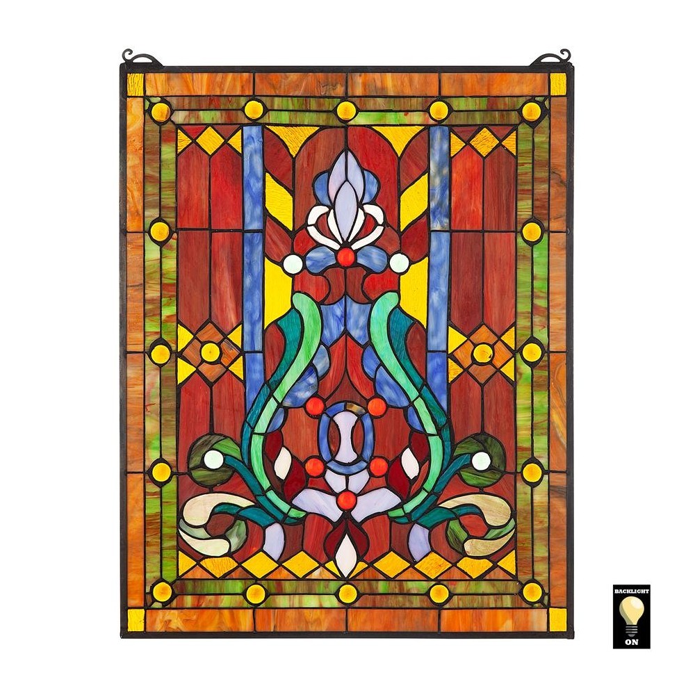 Design Toscano Hayworth Stained Glass Window