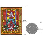 Design Toscano Hayworth Stained Glass Window