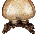 Design Toscano Rose Court Hurricane Table Lamp