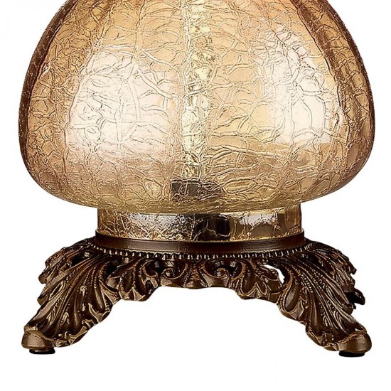 Design Toscano Rose Court Hurricane Table Lamp
