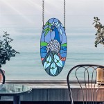 Design Toscano Majestic Peacock Stained Glass Window