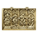 Design Toscano Brass Cathedral Reliquary Box