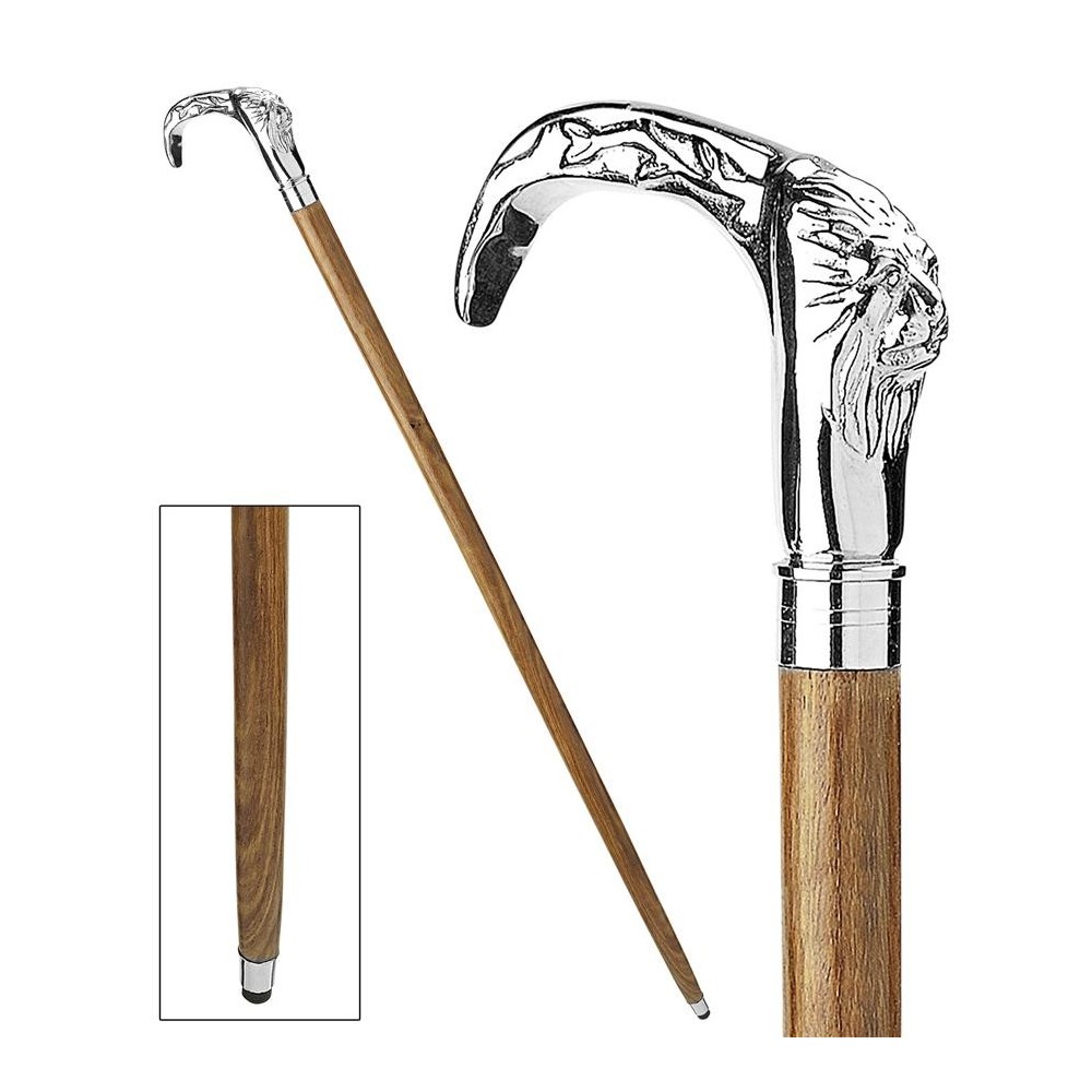 Design Toscano Lion Walking Stick