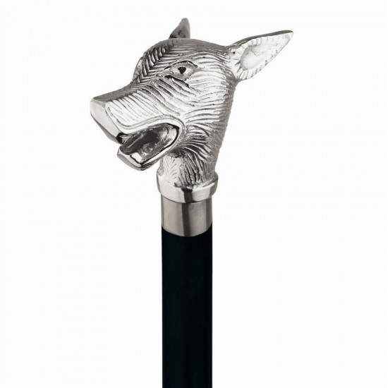 Design Toscano Howling Werewolf Hardwood Walking Stick