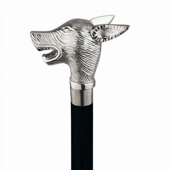 Design Toscano Howling Werewolf Hardwood Walking Stick