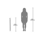 Design Toscano Howling Werewolf Hardwood Walking Stick