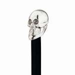 Design Toscano Alas Poor Yorick Skull Walking Stick