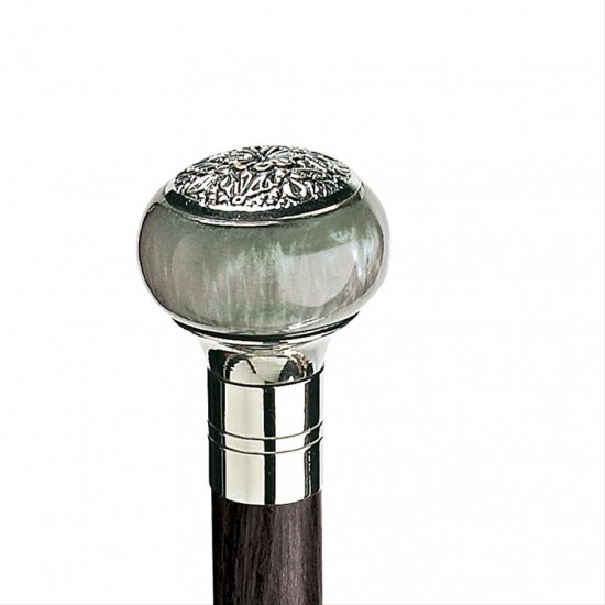 Design Toscano Green Sphere W/ Black Stick Cane