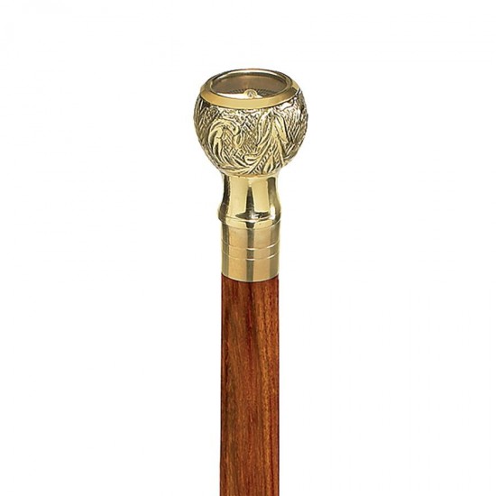 Design Toscano Compass Brass Walking Stick