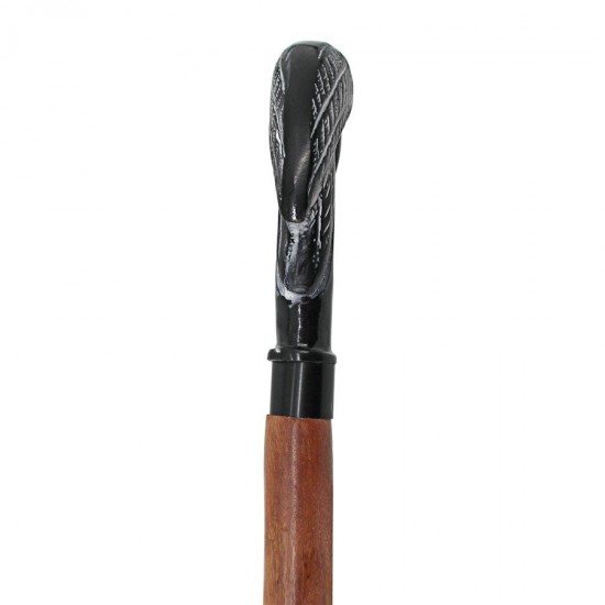 Design Toscano Poes Mystic Raven Walking Stick