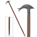 Design Toscano Dolphin Handle Walking Stick