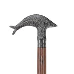 Design Toscano Dolphin Handle Walking Stick