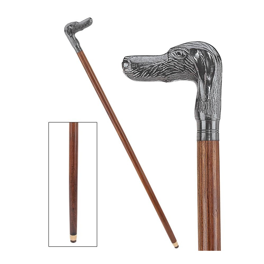 Design Toscano Hunting Dog Walking Stick