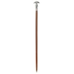 Design Toscano Dobule Hook Handle Walking Stick