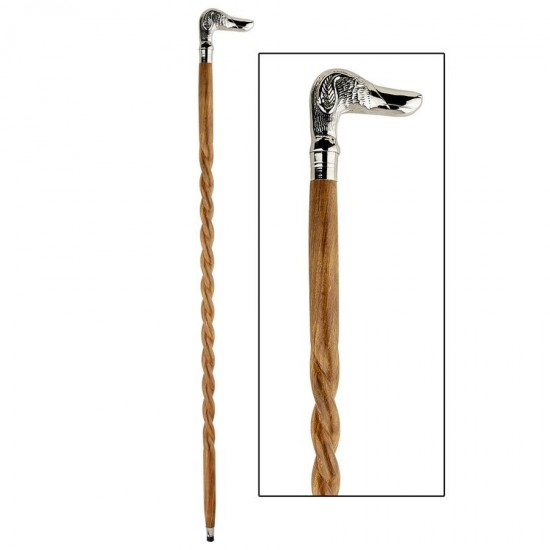 Design Toscano Dog Head Walking Stick